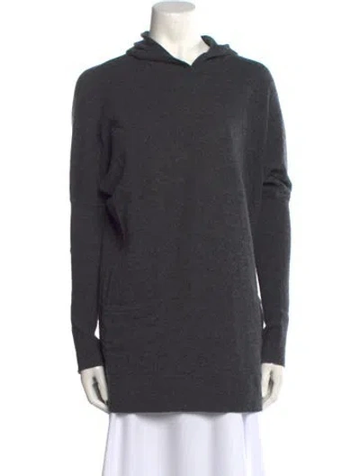 Pre-owned Forte Forte Cashmere Mock Neck Sweater In Gray