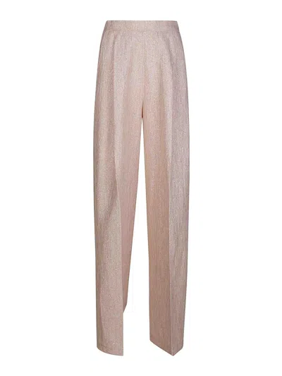 Forte Forte Casual Trousers In Nude & Neutrals