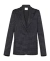 Forte Forte Checked Suit Jacket In Black