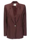 Forte Forte Forte_forte Chic Taffettas Boxy Jacket Clothing In Cacao