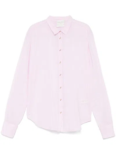 Forte Forte Classic-collar Shirt In Pink