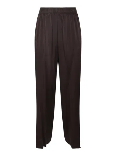 Forte Forte Classic Ribbed Trousers In Lava