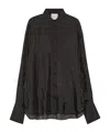 Forte Forte Contemporary Shirt In Organza In Black