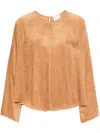 FORTE FORTE VELVET BLOUSE