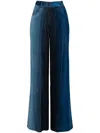 Forte Forte Corduroy Straight-leg Trousers In Blue