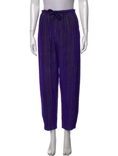 Pre-owned Forte Forte Corduroy Wide Leg Pants In Purple