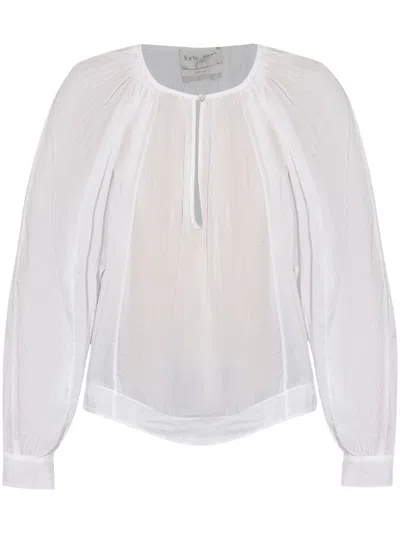 Forte Forte Cotton And Silk Blend Blouse