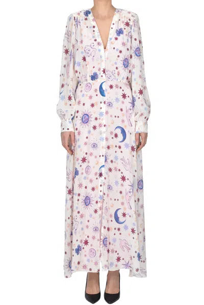Forte Forte Cotton And Silk Shirt Dress In White