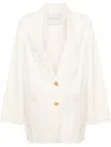 Forte Forte Single-breasted Twill Blazer
