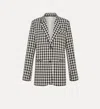 Forte Forte Cotton Gingham Oversized Jacket