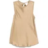 Forte Forte Women Satin Sleeveless Top