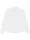 Forte Forte En Fleur Embroidered Poplin Shirt