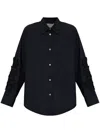 Forte Forte Cotton Shirt In Black