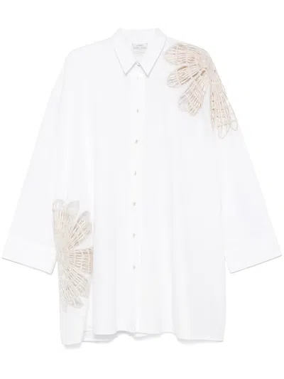 Forte Forte Cotton Shirt In White