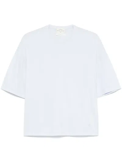 Forte Forte Cotton T-shirt In Blue