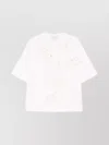 Forte Forte Forte_forte Embroidered Cotton T-shirt