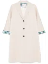Forte Forte Cotton Trench Coat In Neutrals