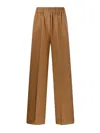 Forte Forte Cotton Trousers In Brown