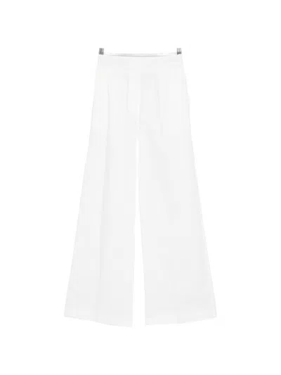 Forte Forte Cotton Trousers In White