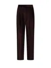 FORTE FORTE COTTON VISCOSE STRETCH VELVET PINCES PANT