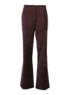 Forte Forte Brown Five-pocket Pants In Brown