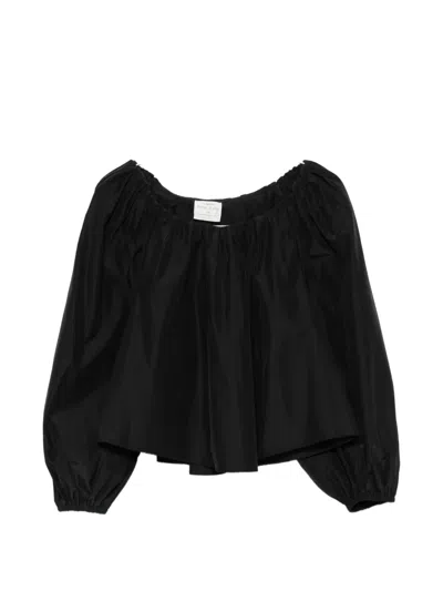 Forte Forte Couture Taffettas Blouse In Black
