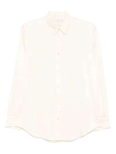 FORTE FORTE WOMEN CREAM SILK SHIRT, L LUXURY SHIRTS FOR WOMEN DARVEYS