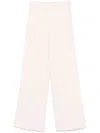 Forte Forte Crepe Palazzo Pants In Pink