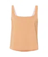 Forte Forte Blusentop Aus Krepp In Nude