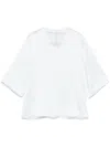 Forte Forte Crepe T-shirt In Blue