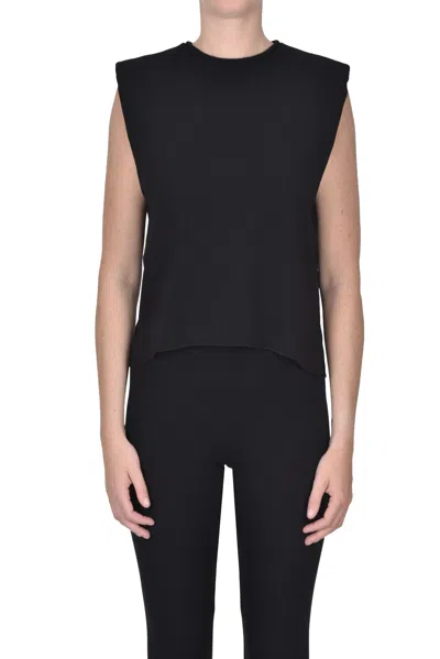 Forte Forte Crepè Top In Black