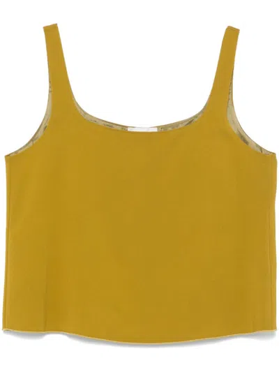 Forte Forte Crepe Top In Green