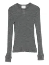 Forte Forte Crew Neck Sweater In Gray