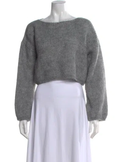 Pre-owned Forte Forte Crew Neck Sweater W/ Tags In Gray