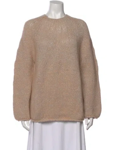 Pre-owned Forte Forte Crew Neck Sweater W/ Tags In Neutral