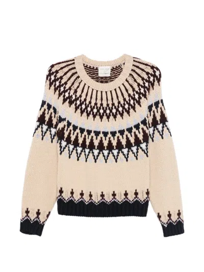 Forte Forte Crew-neck Sweater In Multi