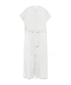 Forte Forte Crinkle-finish Midi Dress