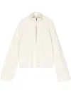 Forte Forte Cropped Sweater In White