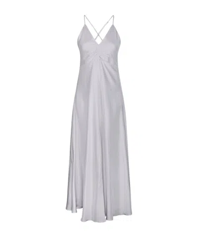 FORTE FORTE CROSS STRAP FLARE DRESS