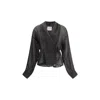 Forte Forte Airy Crossed Shirt With Shawl Lapels