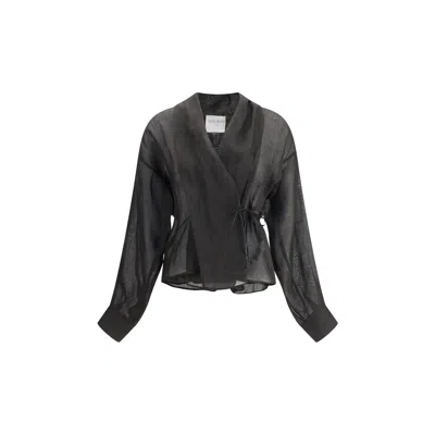 FORTE FORTE CROSSED SHIRT