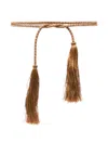 Forte Forte Crystal And Tassels Belt