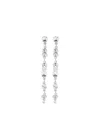 Forte Forte Crystal Detailing Dangling Earrings In Metallic