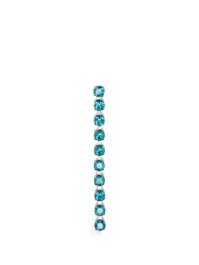 Forte Forte Crystal Earrings In Green