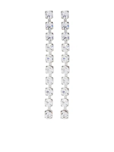 Forte Forte Crystal-embellished Earrings In White