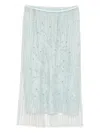 Forte Forte Crystal-embellished Midi Skirt