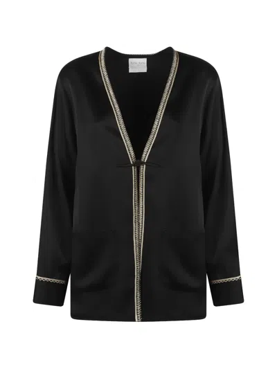 Forte Forte Crystal-embellishment Jacket In Black