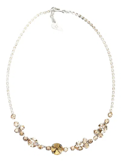 Forte Forte Crystal-embellishment Necklace In Gold