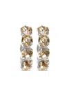 Forte Forte Crystal-embellished Hoop Earrings In Silver