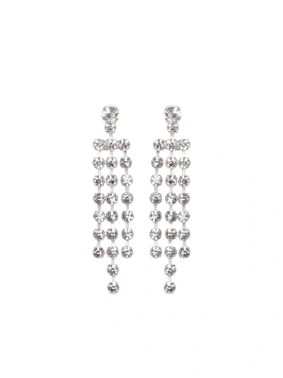 Forte Forte Crystal Pendant Earrings In Metallic